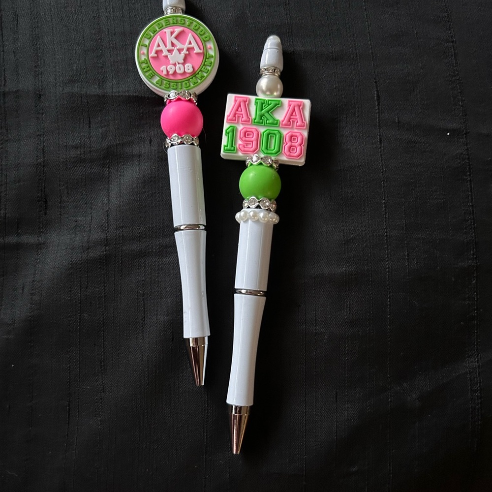 AKA 1908 White and Green Pen - Picture 3 of 6
